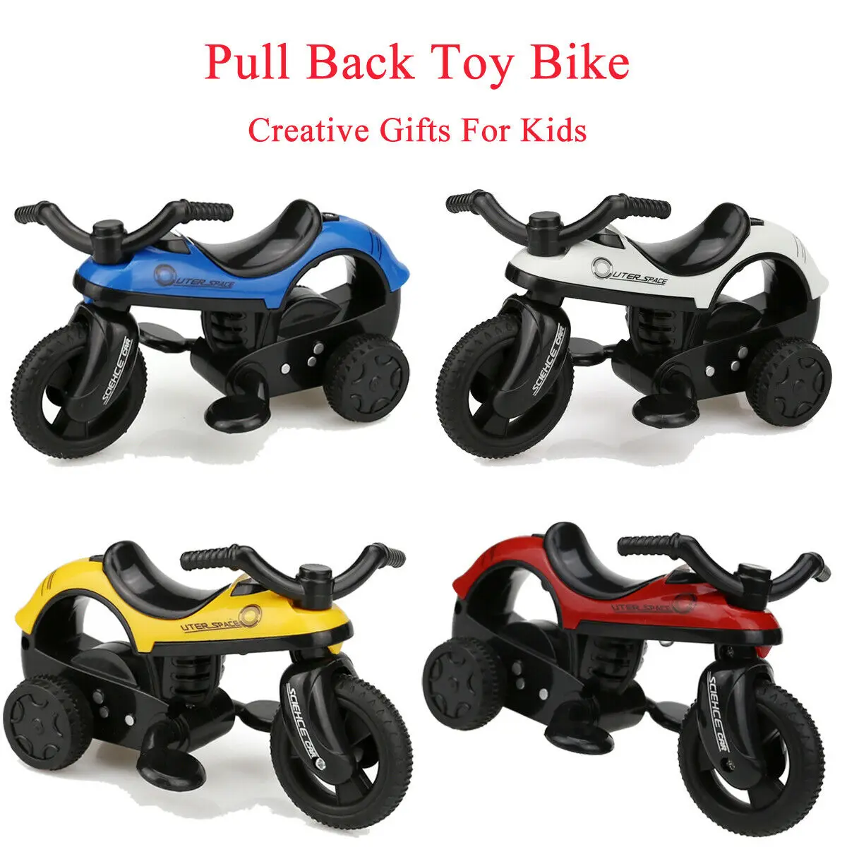 Мини-автомобиль игрушечный велосипед с большим колесом креативные подарки для