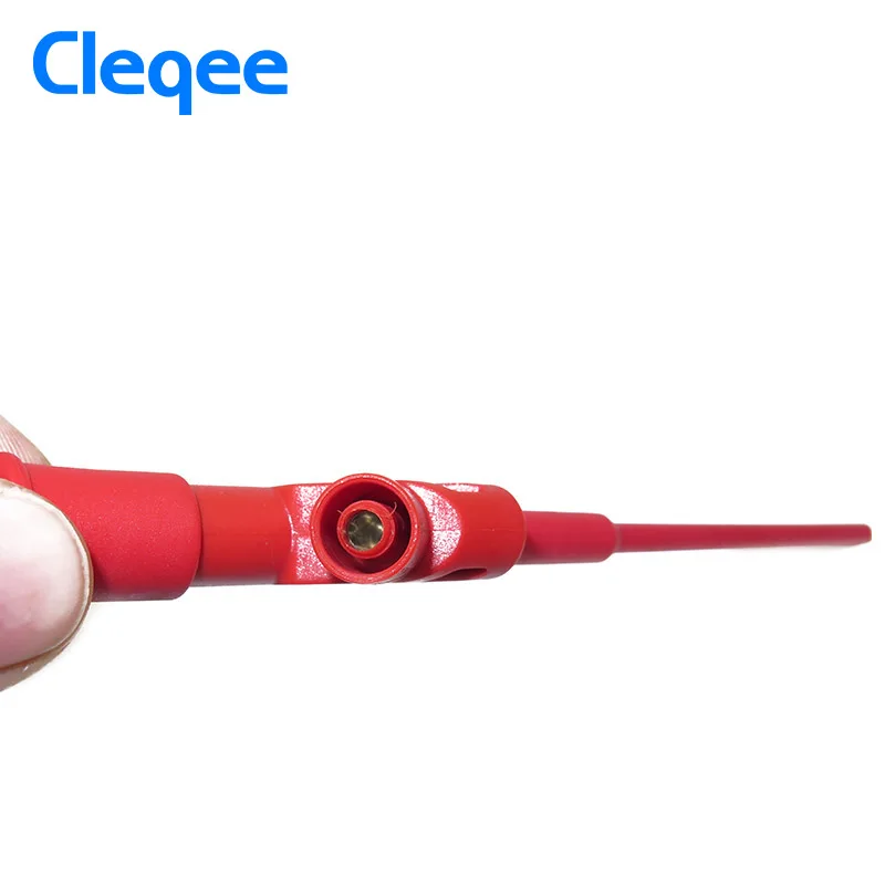 Cleqee P5004 2 шт. Профессиональный изолированный Быстрый тестовый крюк зажим высокого