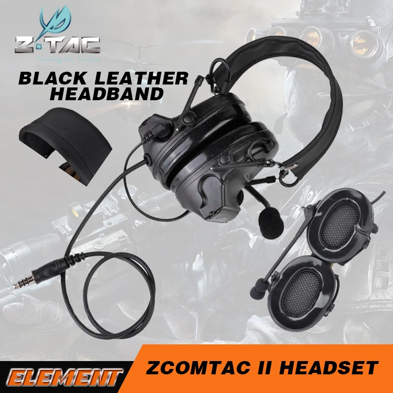 

Гарнитура для стрельбы Z-TAC тактическая гарнитура Peltor Comtact ii, шумоподавление, Airsoft, тактическая гарнитура софтэйр Z041