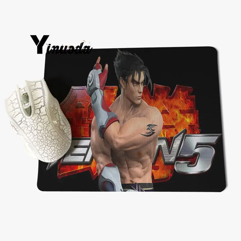 Yinuoda Tekken 5 Dark resuration онлайн индивидуальные ноутбук игровой Размер коврика для компьютерной мыши для 18x22x0,2 см коврики для игровой мыши