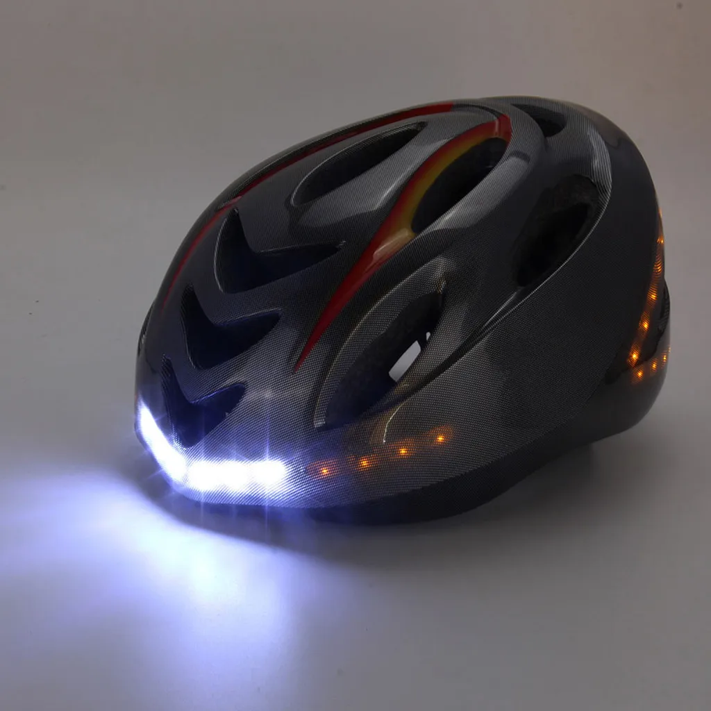 

smart bicycle helmet USB rechargeable smart bicycle helmet with wireless steering signal handlebar remote control
