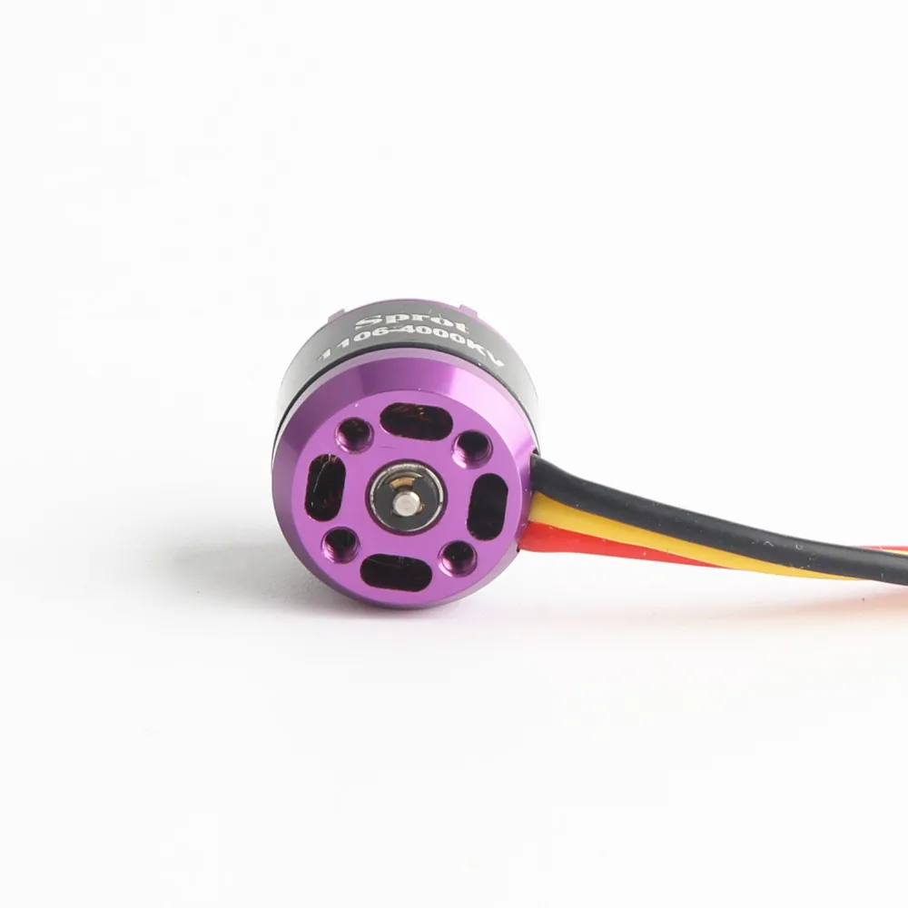 4 шт. RC1106 4000KV бесщеточный микро двигатель для мини мультиротора 100 150 мм|Детали и