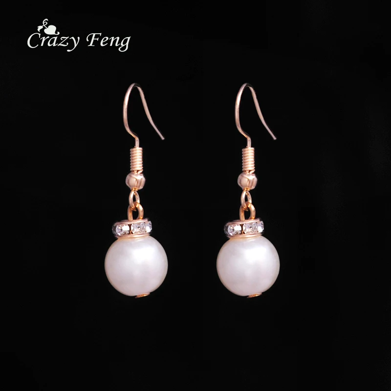 Серьги подвески в форме цветов набор ювелирных изделий золотого цвета ожерелье