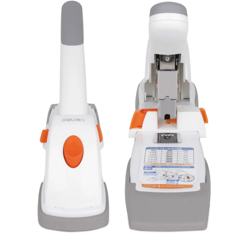 Сверхмощный степлер Deli Офисная переплетная машина экономичный 15 120 листов