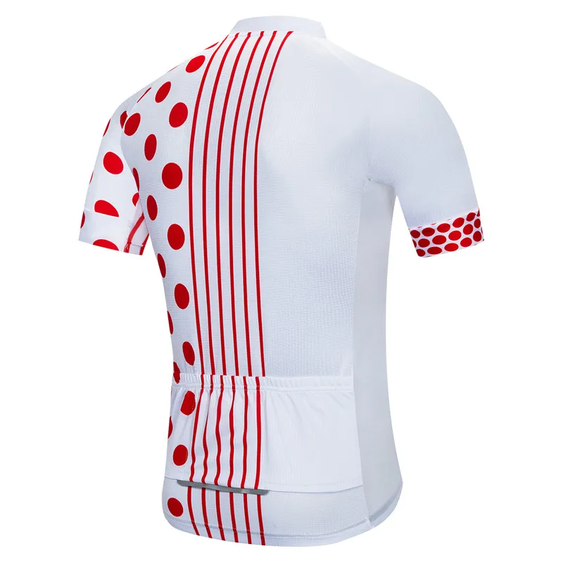 Weimostar футболка для велоспорта Red Spot 2018 pro team mtb велосипедная одежда летняя