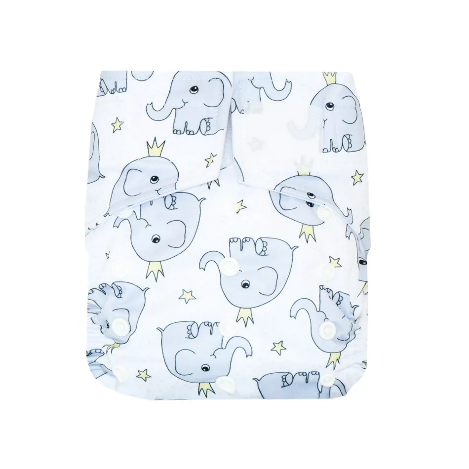 Miababy (10 шт./лот) тканевые подгузники на липучке для детей 5 15 кг водонепроницаемые