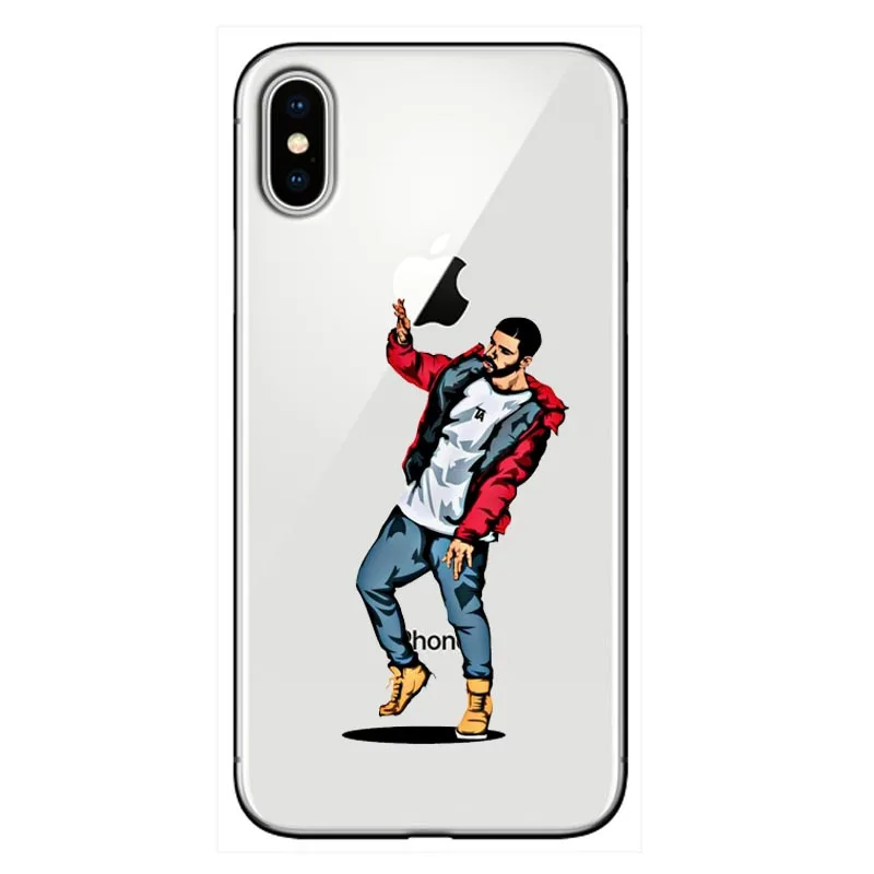 Rap Singer Drake Hotline Bling Мягкие силиконовые чехлы для телефонов IPhone 6 6S 7 8 Plus 11 11PRO MAX SE X XR XS