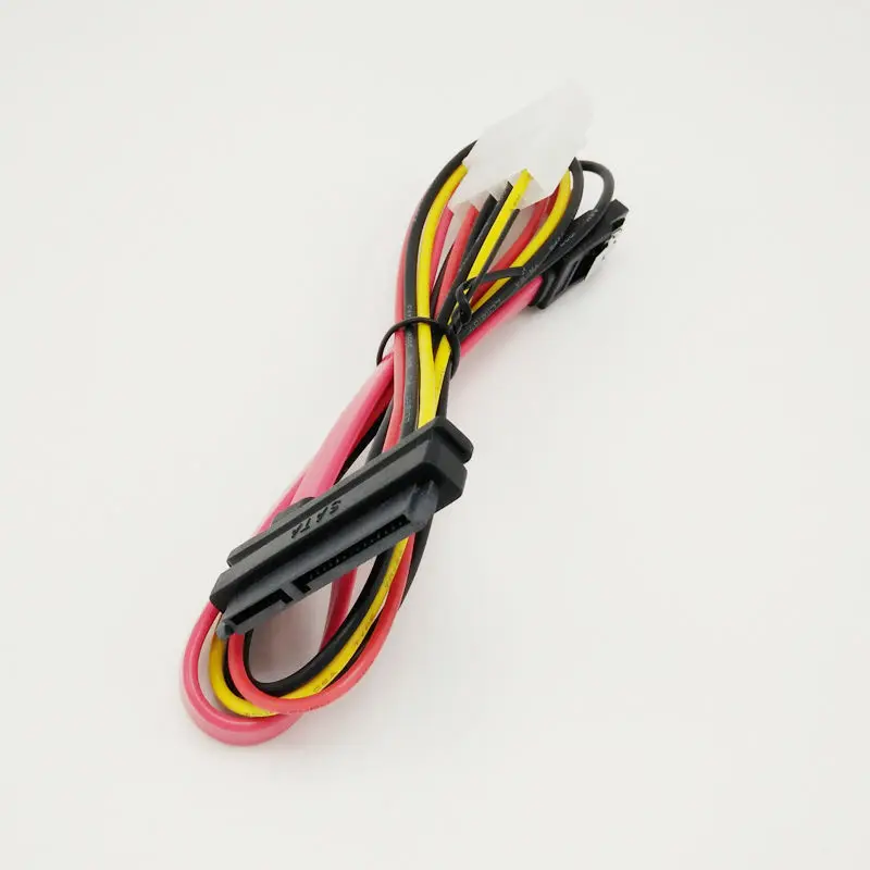 2 шт. SATA Combo кабель для передачи данных 4 булавки IDE Molex и Serial ATA мощность HDD DVD жесткий