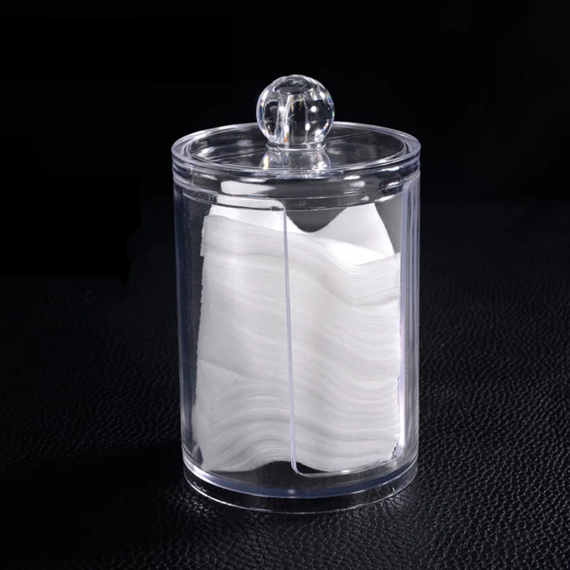 Cleansing cotton box Прозрачная акриловая комбинация 3 в 1 органайзер для хранения очищающий хлопковый ящик косметический макияж пластиковый контейнер хлопок - Цвет: Cleansing cotton box