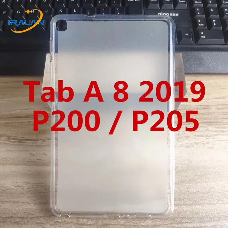 Экологически чистый мягкий силиконовый чехол для Samsung Galaxy Tab A 8 0 дюймов 2019 с S Pen SM