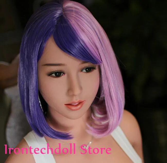 JSDOLL realistic oral sex doll head anime silicone adult dolls for size 145cm-168cm |