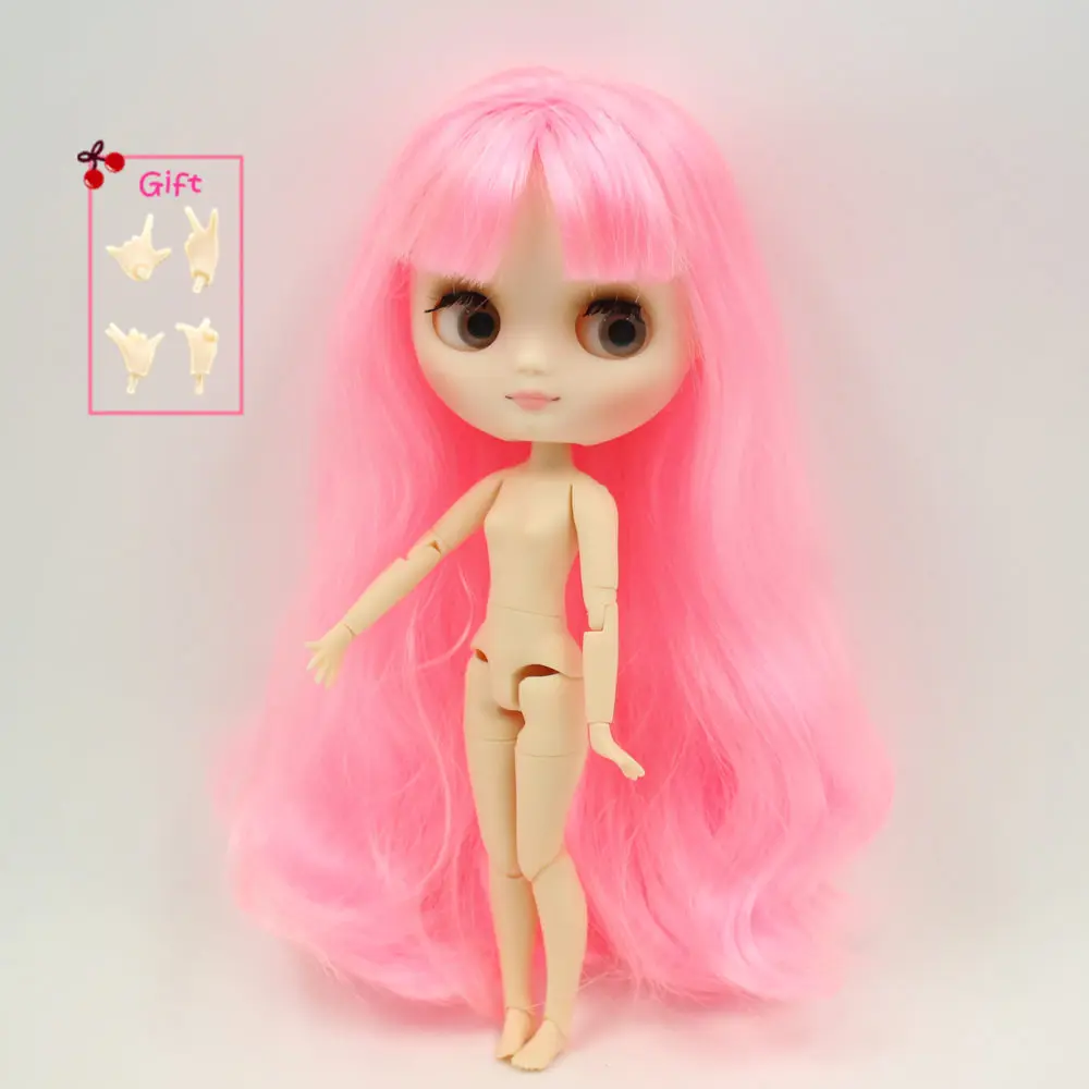 Кукла среднего возраста 1/8 Blyth 20 см в высоту Обнаженная матовое лицо игрушки для