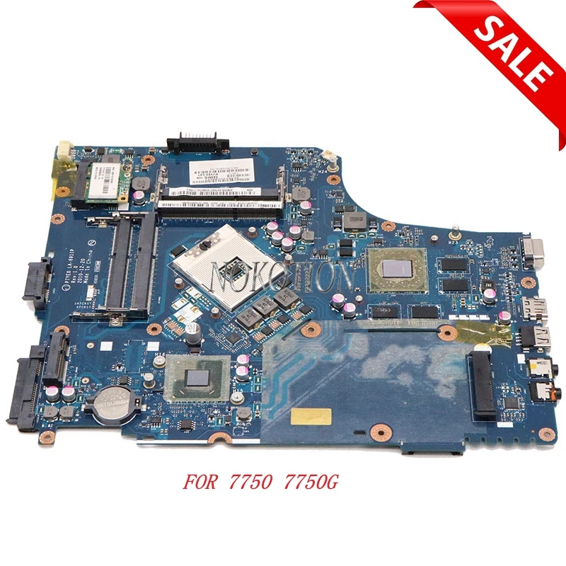 Материнская плата Nokotion P7YE0 для ноутбука Acer Aspire 7750 7750G MBRB102002 MB.RB102.002 HD6700|Материнские