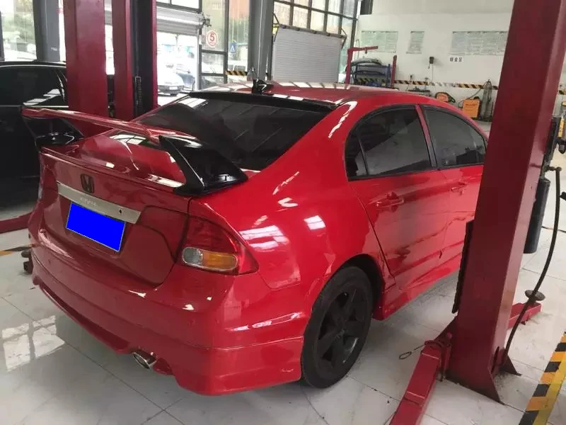 Для Honda Civic 2006-2011 спойлер высокого качества ABS Материал заднее крыло грунтовка цвет задний спойлер для Honda Civic спойлер FD2