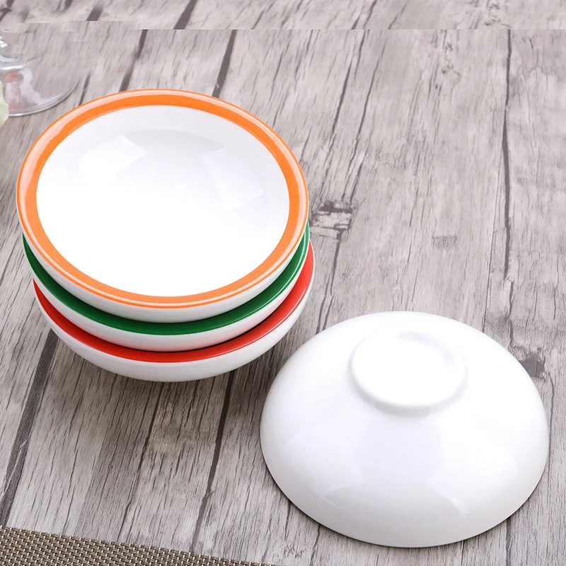 Имитация фарфора меламиновая посуда чаша для риса цепь ресторана А5 детская