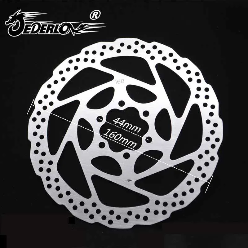 2018 Новый JEDERLO 203 мм 180 160 140 6-болт Нержавеющая сталь ротора диск для горная дорога