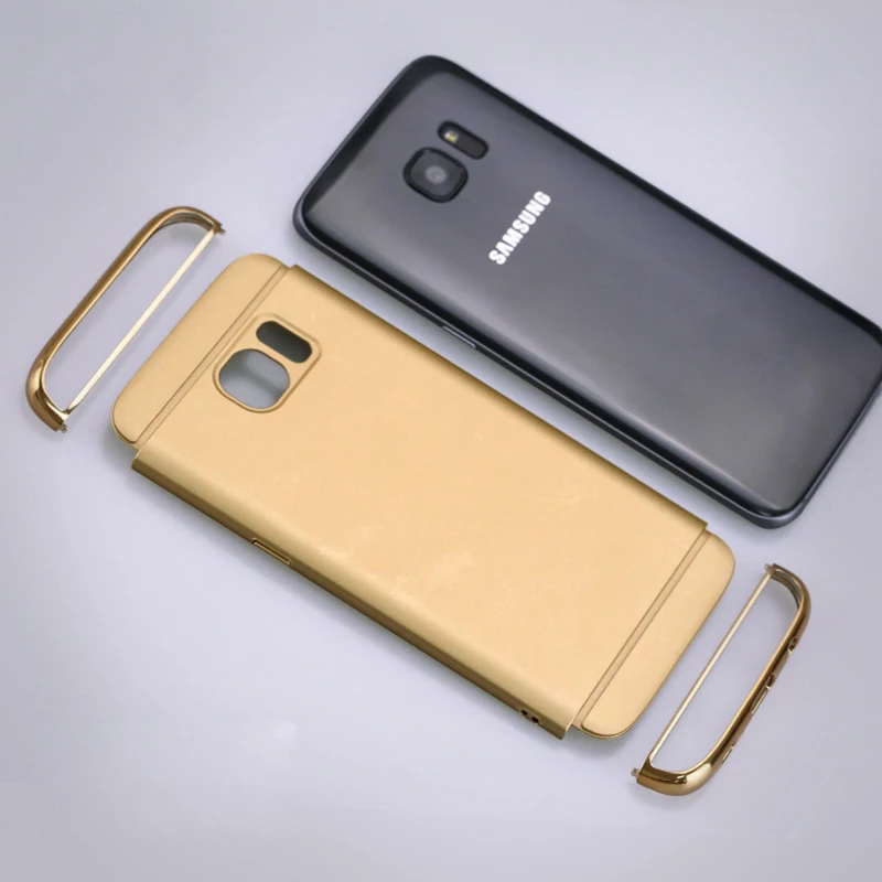 For Samsung S7 S6 Edge Case Back Galaxy J5 J7 A3 A5 A7 2016 2017 Bumper PC Hard Cover |