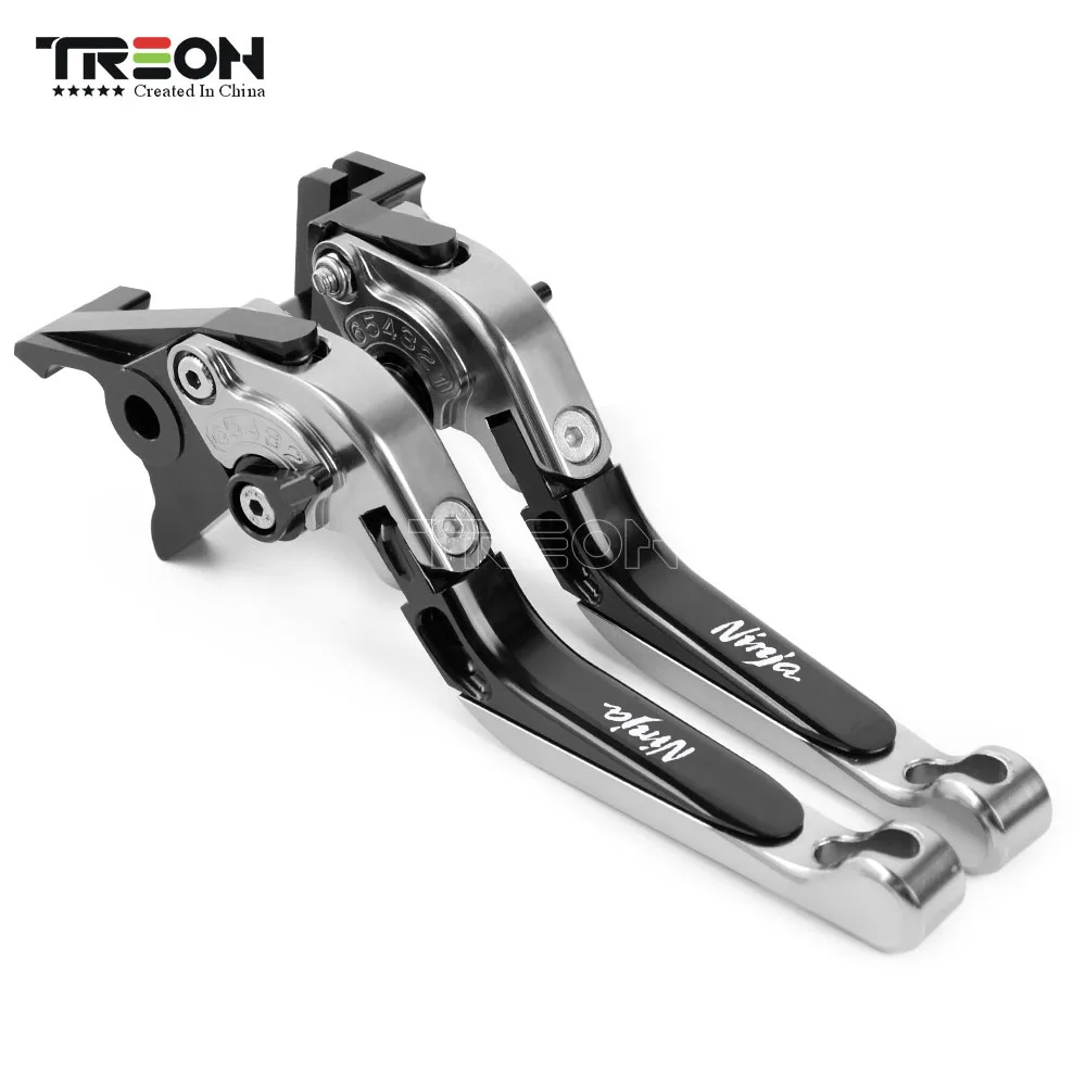Новинка для Kawasaki Ninja 250 300 Ninja 400 аксессуары для мотоциклов CNC алюминиевый тормозной рычаг сцепления Ручка Рычаги