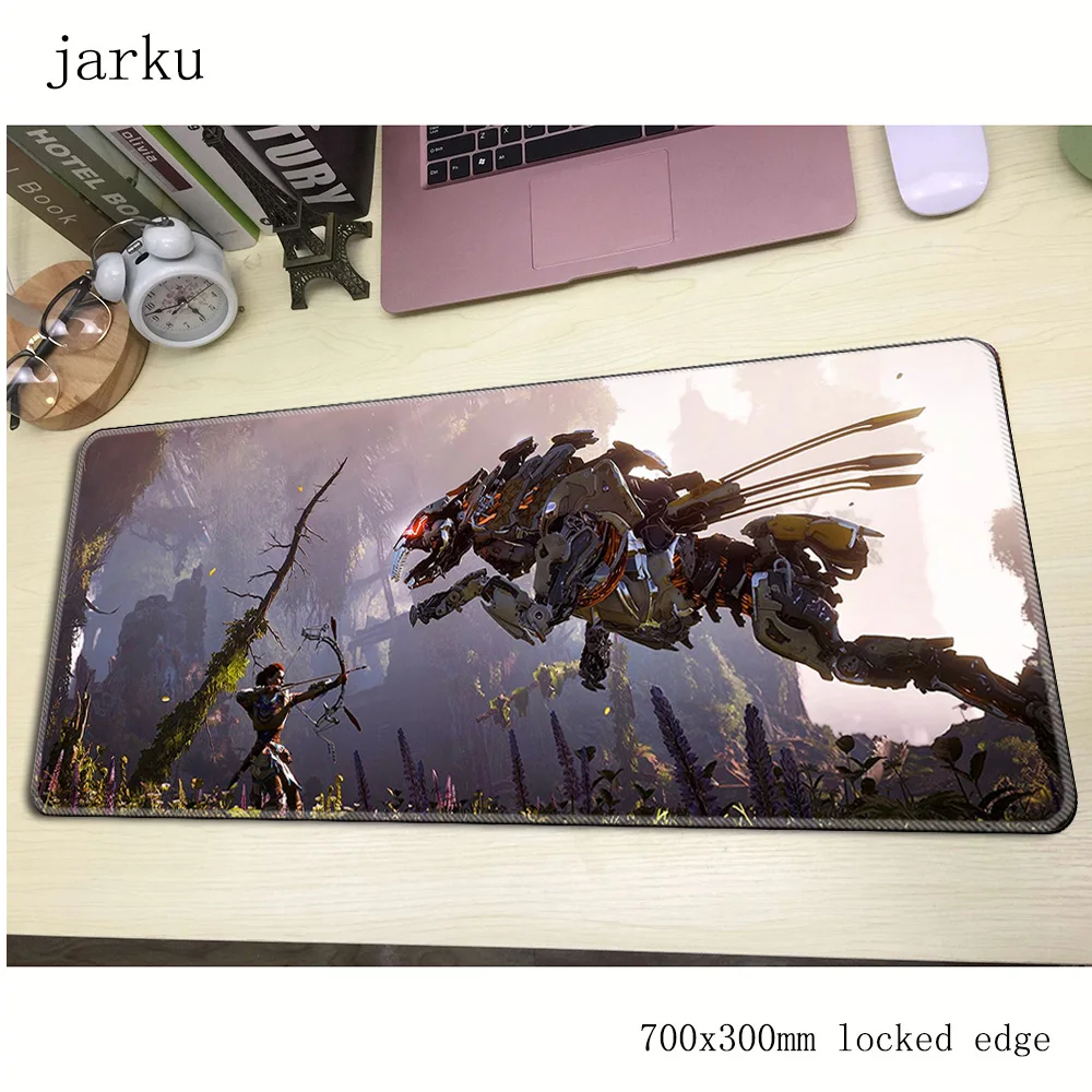 horizon zero dawn mouse pad gamer 700x300mm notbook mat large gaming mousepad Cartoon PC desk padmouse | Компьютеры и офис