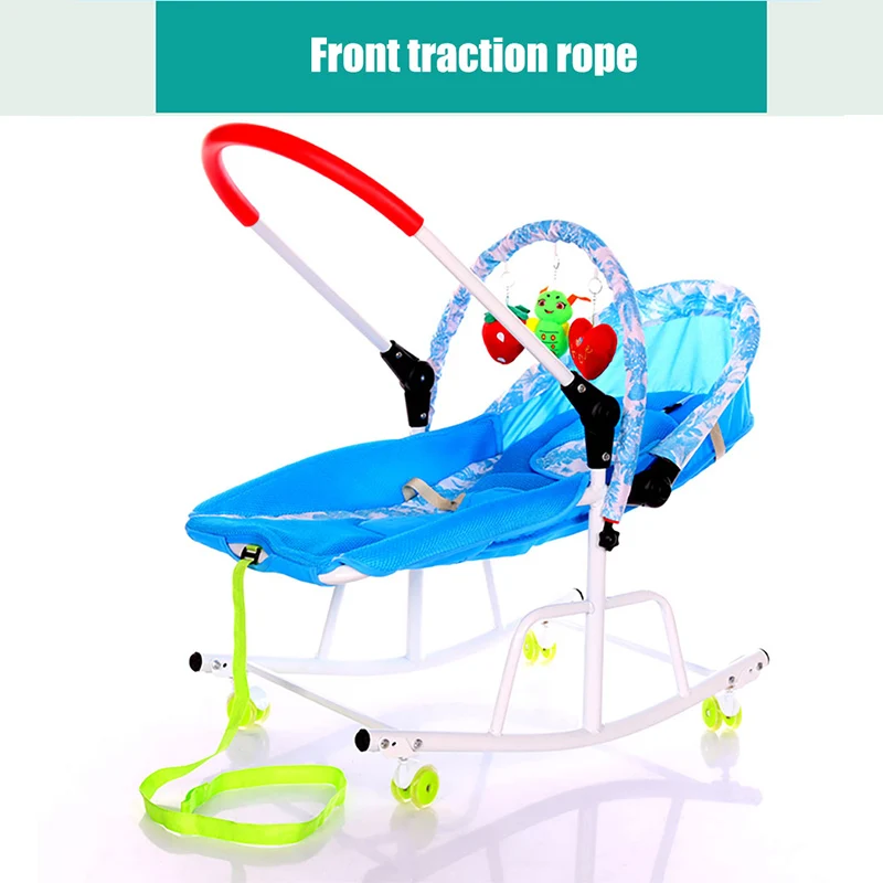 Детское кресло качалка IMBABY детское с музыкальным проигрывателем