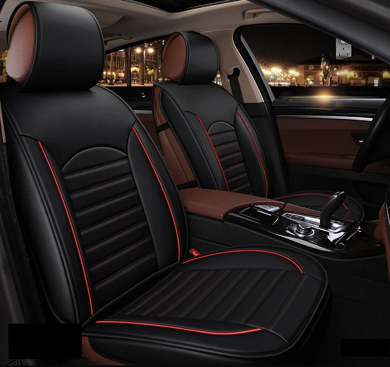Передний+ задний Чехол для сидения автомобиля для Audi a1 a3 a4 a5 a6 a7 a8 a4L a6L a8L q2 q3 q5 q7 q5L sq5, RS Q3, a4 b8/b6, a3 8p a4 b7, a6 c5, a6 c6