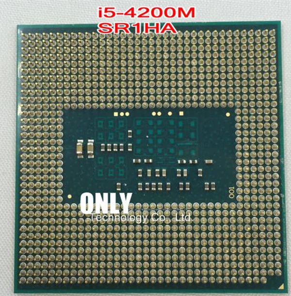 latop core I5 4200 M, процессор I5-4200M, процессор для ноутбука SR1HA, кэш 3 м, 2,5 ГГц до 3,10 ГГц, PGA946, поддержка HM87