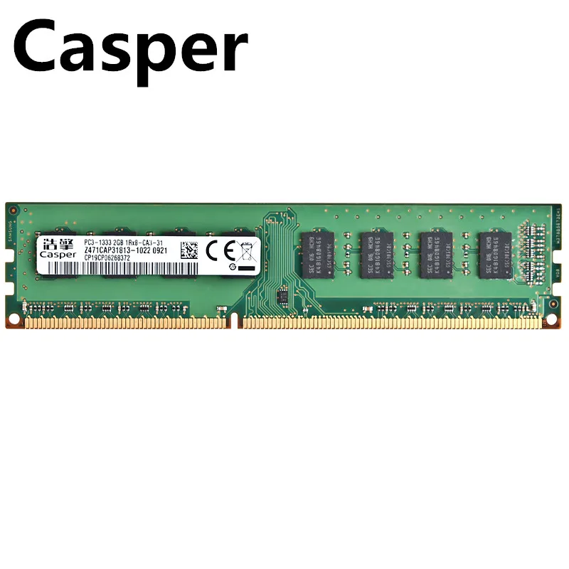 Casper DDR3 Ram 2 GB 4 1333 MHz 1600 настольная память non ecc (без коррекции ошибок) Поддержка