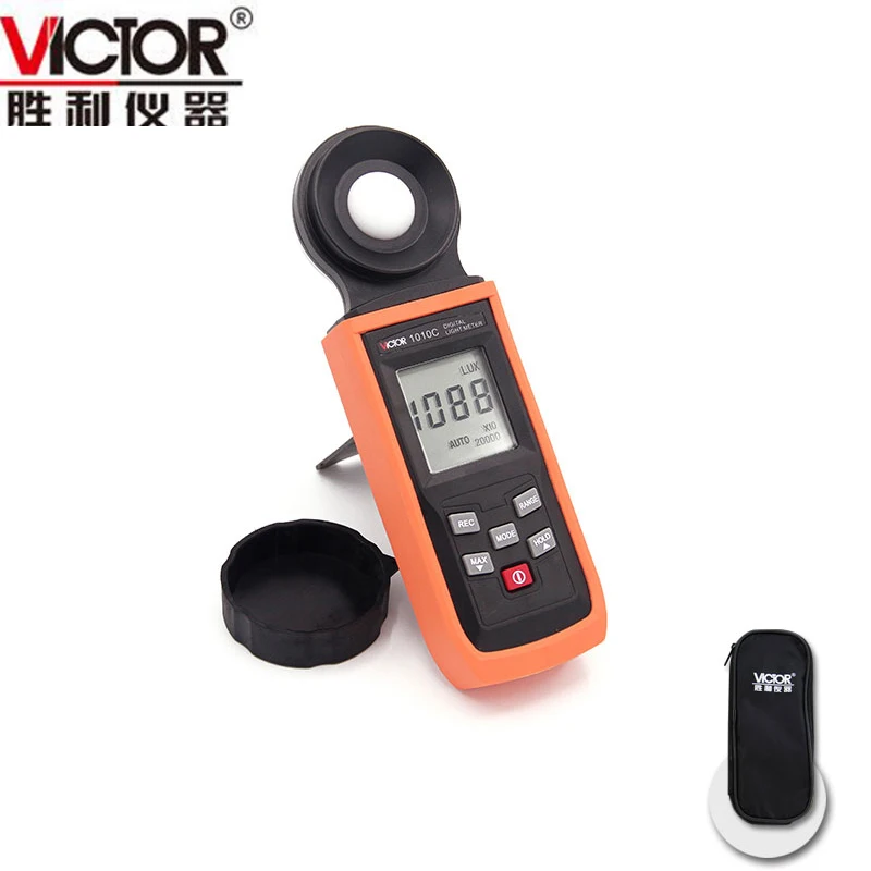 Новое поступление цифровой люксометр VICTOR VC1010C измеритель освещения тест на люмен
