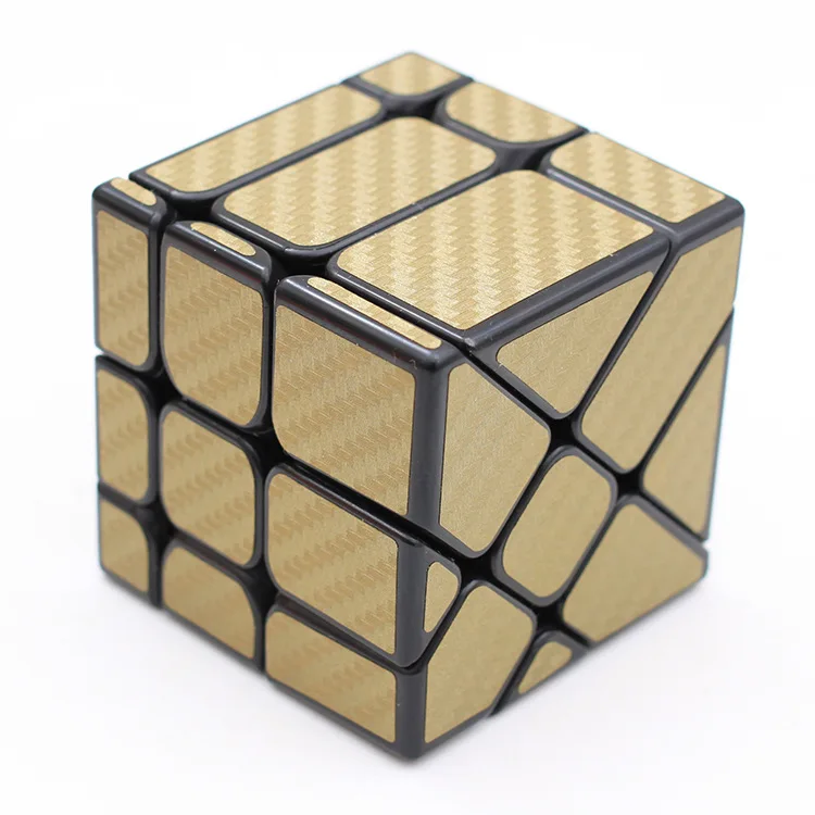 Mofangjiaoshi Cubing класс углеродного волокна куб горячее колесо смешной витой волшебный куб головоломка игрушка для детей