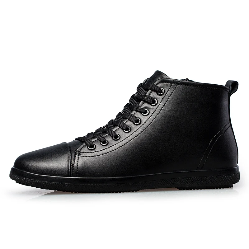 DXKZMCM/мужские ботинки из натуральной кожи ручной работы сезон осень-зима Теплые