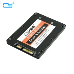 Корпус для жесткого диска Mini PCI-E mSATA SSD на 2,5 дюйма, адаптер, цвет черный