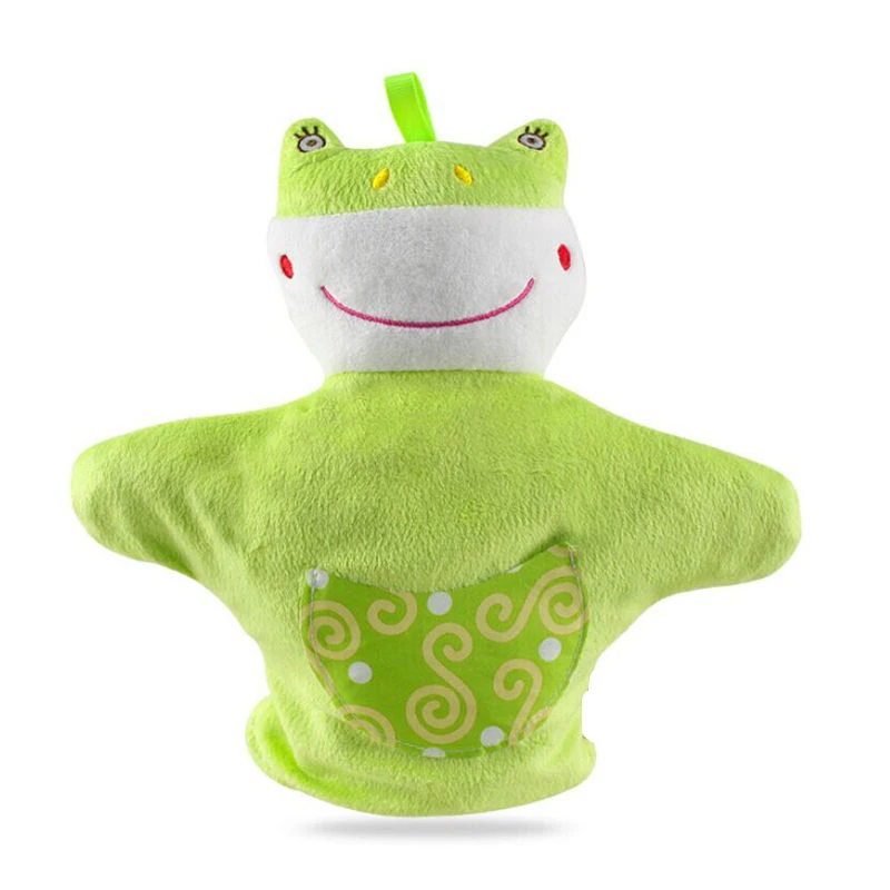 Милые куклы Обезьяна свинка лягушка овечка утка семья пальчиковые ребенок дети