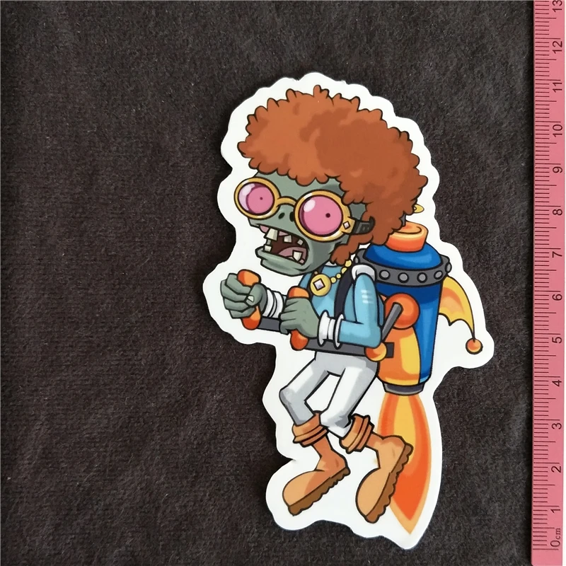 Y090 # Rocket zombie ПВХ наклейки для путешествий чемодан Настенный Чехол велосипеда