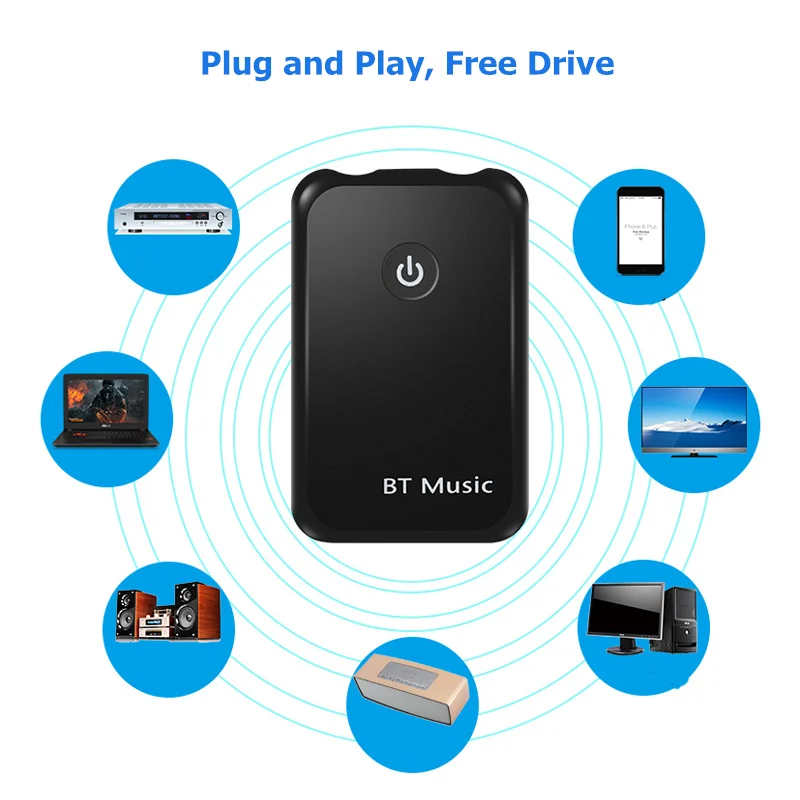 Беспроводной аудио приемник 2 в 1 3 5 мм Bluetooth 4 передатчик адаптер музыки A2DP для
