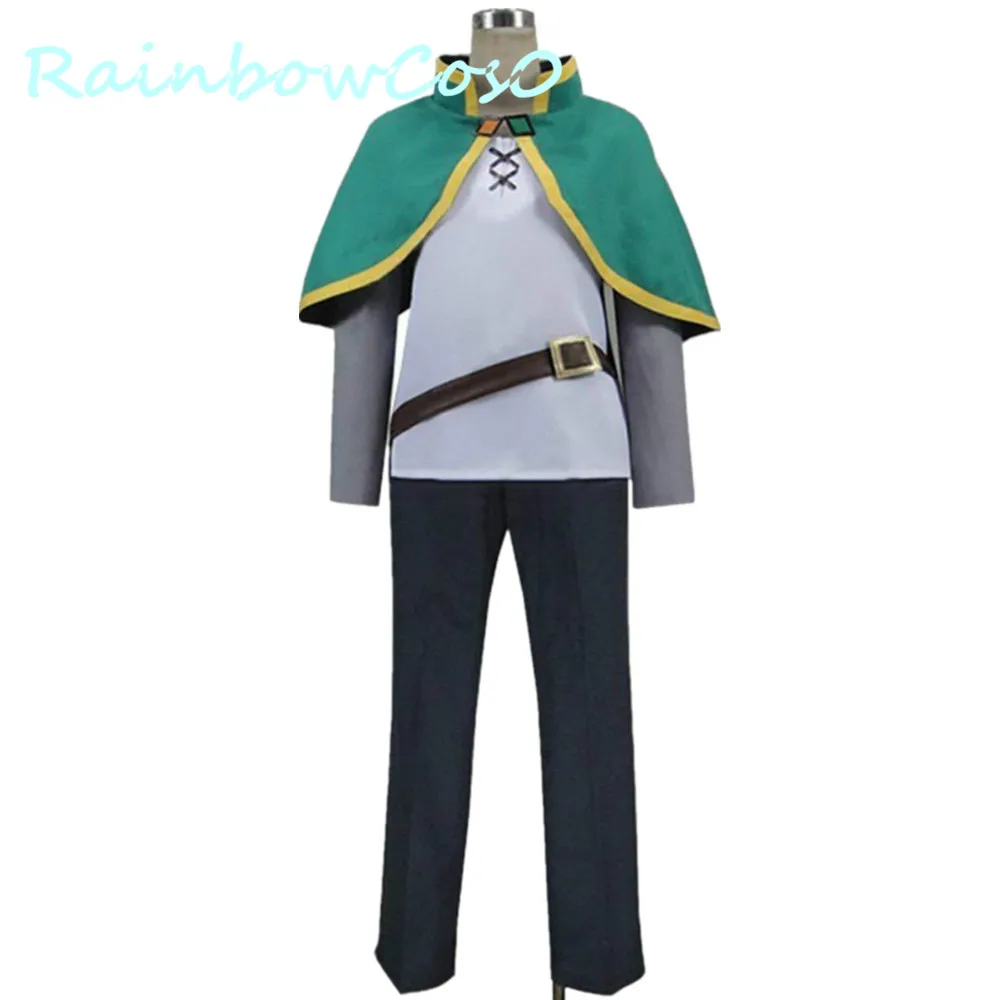 Бесплатная доставка косплей-костюм RainbowCos0 KonoSuba Бог благословения этому