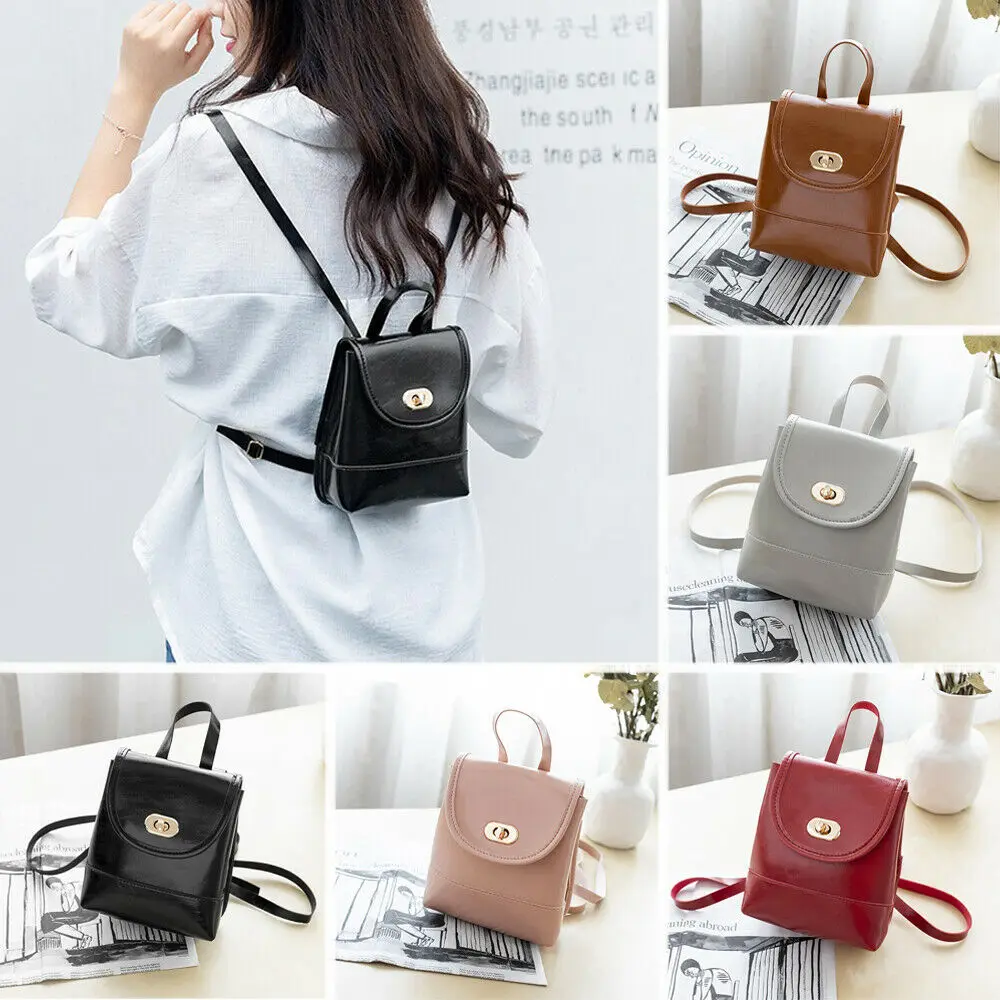 Женский мини рюкзак из искусственной кожи с золотым замком вечерняя сумка для