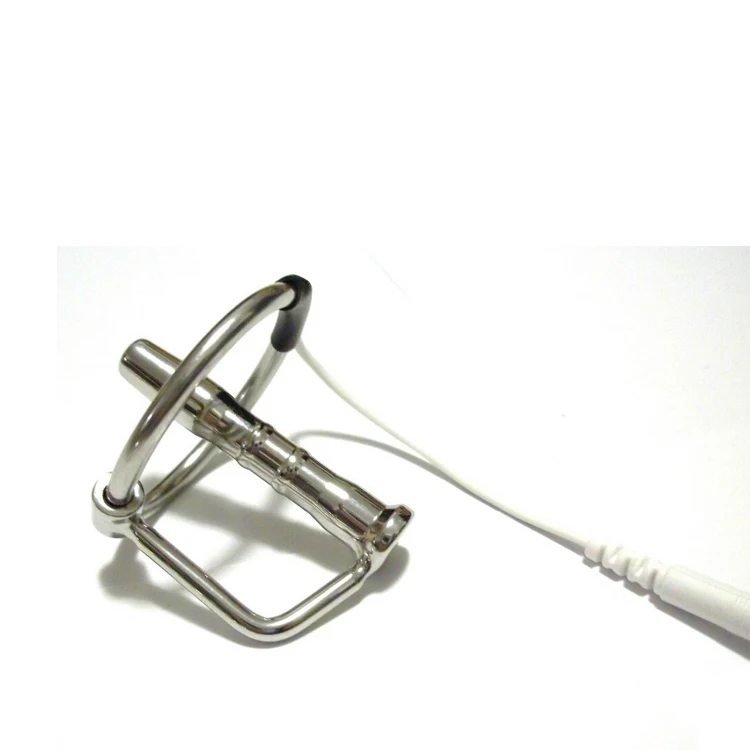 DIY Электрический уретры Звук импульсный массажер стимулировать удар током