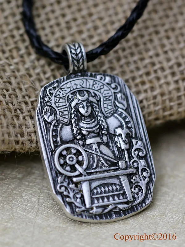 10pcs Norse Vikings Legendary The Viking Women and Textile Machine Amulet Pendant Nordic Talisman | Украшения и аксессуары