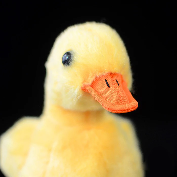 Дропшиппинг реалистичные Мини желтая утка Plushie куклы мягкая игрушка утенок