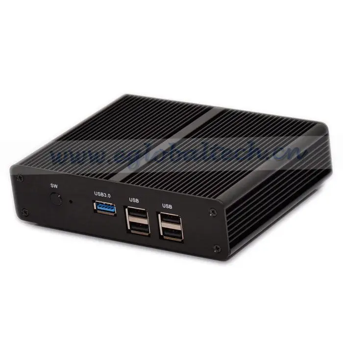 Низкая Стоимость Сети Компьютер с Intel Celeron N2810 Fanless BayTrail Мини PC USB/2.0 VGA HDMI RJ45 UMPC 4 Г RAM
