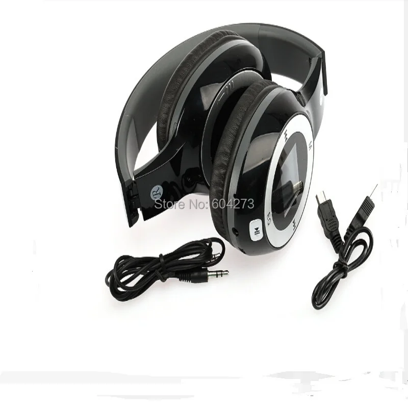 Хорошие беспроводные Складные стерео наушники для спорта MP3 радио TF слот карты