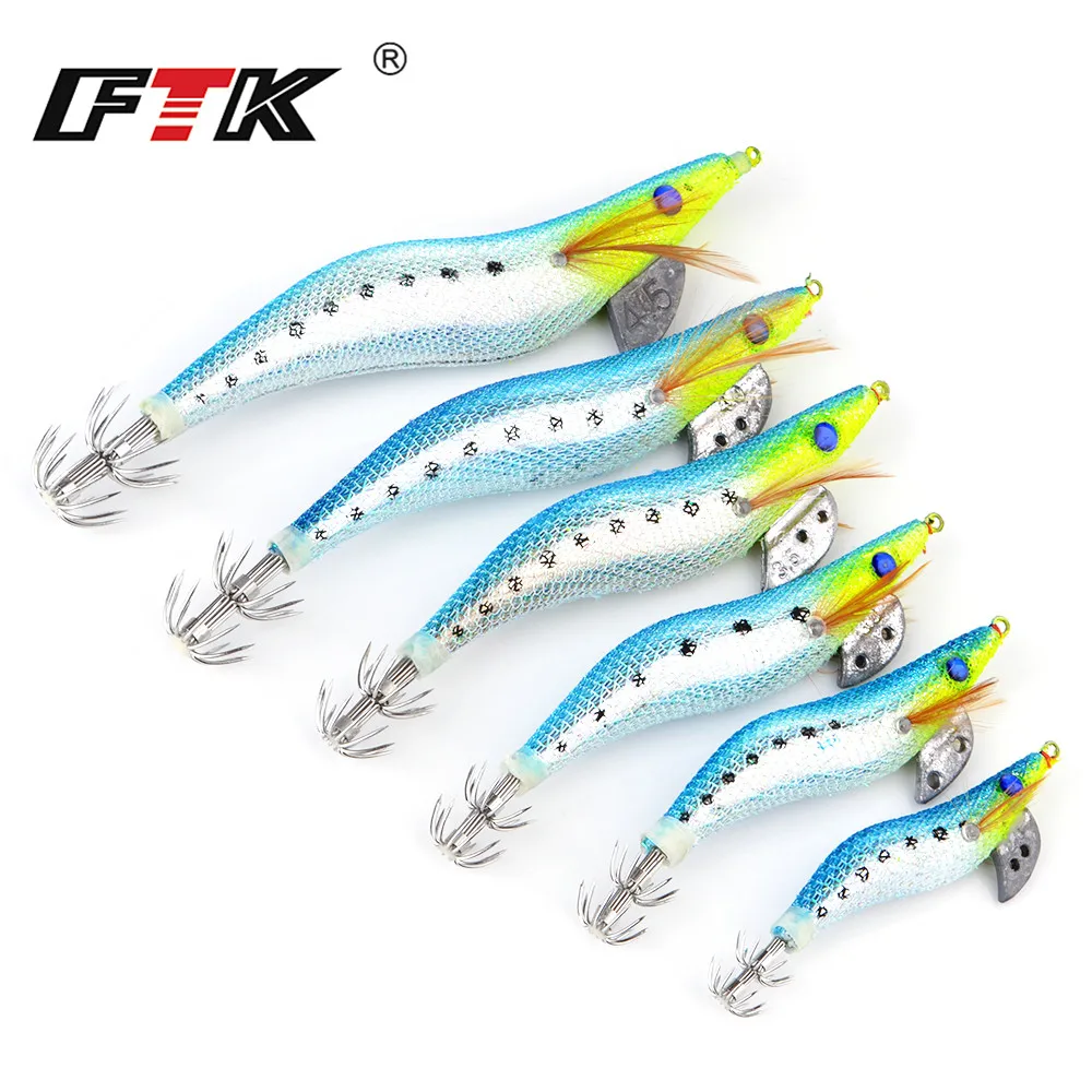 FTK 6 шт./лот 2G 2 5G 3G 3 4G 4 Φ Jigs крючок для кальмаров Аксессуары рыбалки|squid hook|squid jigsjig