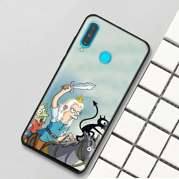 08 Черный силиконовый чехол для huawei P30 P20 P10 mate 20 10 Lite Pro Nova 4 4E 3E P Smart Plus, мягкий чехол - Цвет: 08