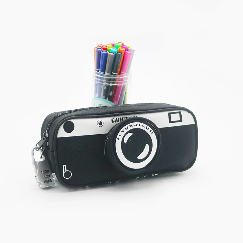 1 предмет футболка с рисунком Карандаш Чехол Холст Сумочка для ручек и карандашей