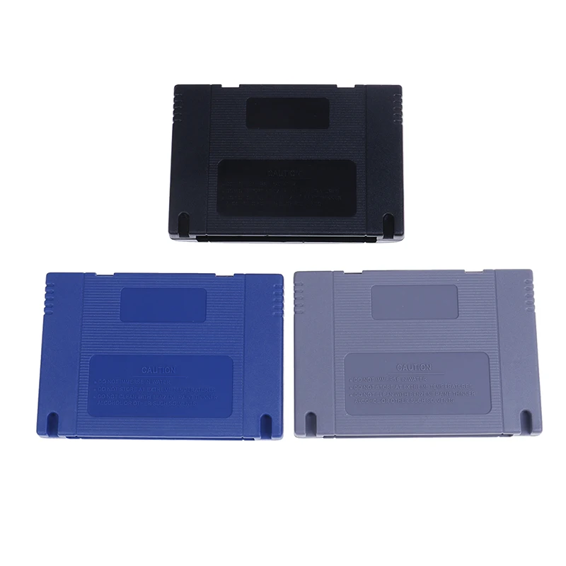 1 шт. синий/черный/серый для SFC японская/Европейская версия чехол Nintendo SNES game card |