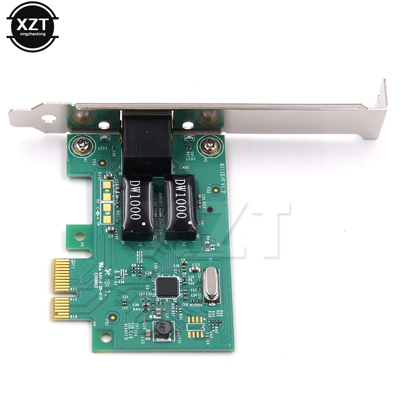 Высококачественный 1 шт. гигабитный Ethernet LAN PCI Express PCI-e сетевой контроллер карта