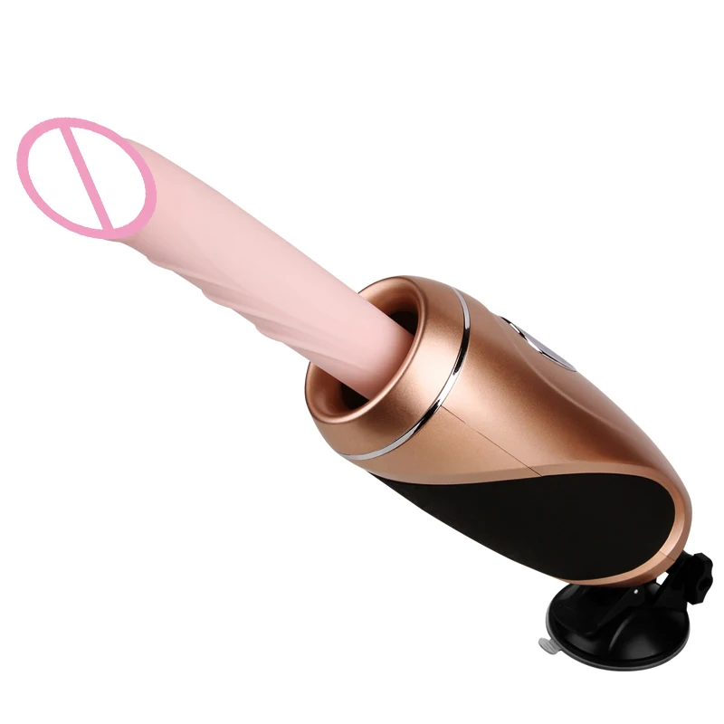 Автоматический толчок на присоске для мастурбации вибратор с дистанционным