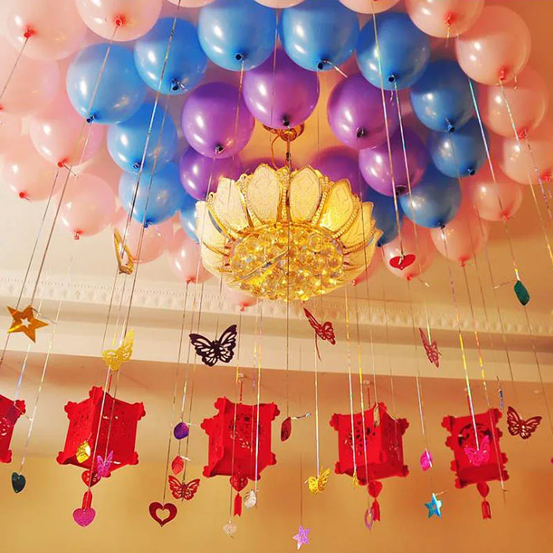 Фестиваль Decortations комплект украшений в форме сердца DIY Paillette подвесные 100 шт./1