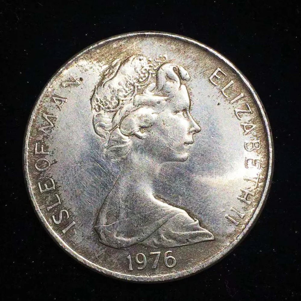 1976 Елизаветы Centenary/лошади трамвай Золотая монета собирать Украины Реплика