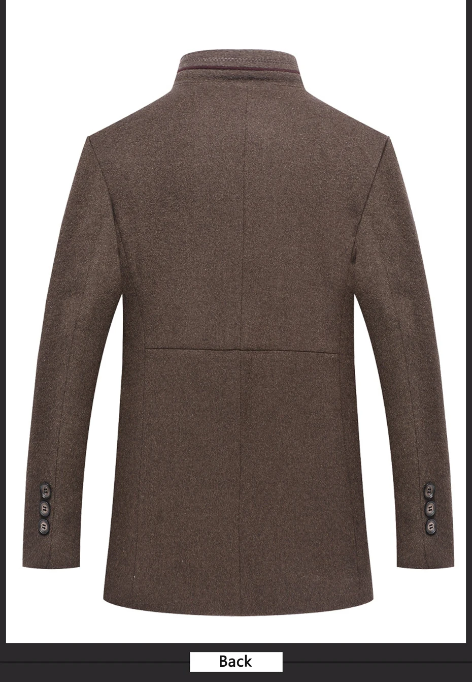 Holyrising Casaco Masculino Abrigo шерстяные пальто утолщенное шерстяное пальто для мужчин теплое пальто с меховым воротником куртки размера плюс M-6XL 18439-5